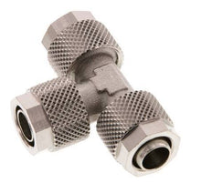 10x8 Vernikkeld Messing T-Opsteekkoppeling [2 Stuks]