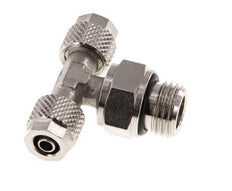 6x4 & G1/4'' Vernikkeld Messing T-Opsteekkoppeling Buitendraad [2 Stuks]
