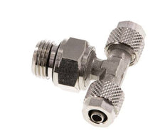 6x4 & G1/4'' Vernikkeld Messing T-Opsteekkoppeling Buitendraad [2 Stuks]