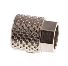 6x4 M8x0.75mm Wartelmoer Vernikkeld Messing [20 Stuks]