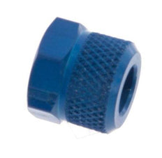 6x4 M10x1mm Union Nut Aluminium [10 Stuks]