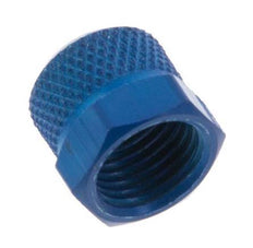 6x4 M10x1mm Union Nut Aluminium [10 Stuks]