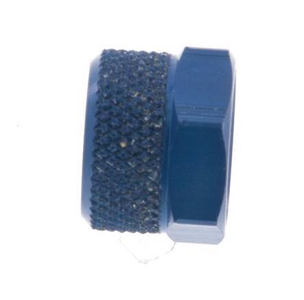 8x6 M12x1mm Union Nut Aluminium [10 Stuks]