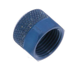 8x6 M12x1mm Union Nut Aluminium [10 Stuks]