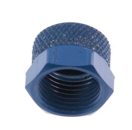 8x6 M12x1mm Union Nut Aluminium [10 Stuks]