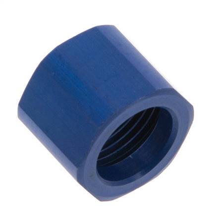 10x8 M14x1mm Union Nut Aluminium [10 Stuks]