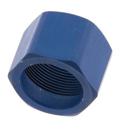 17.6x13 M22x1mm Union Nut Aluminium [2 Stuks]