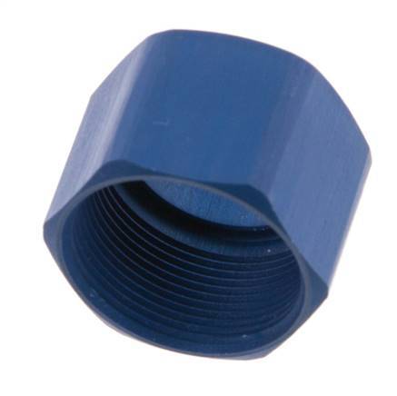 17.6x13 M22x1mm Union Nut Aluminium [2 Stuks]