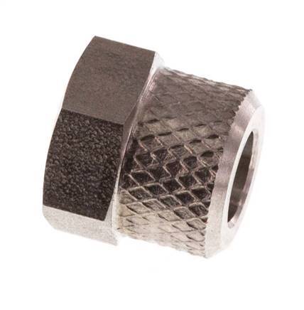 6x4 M10x1mm Union Nut RVS [2 Stuks]