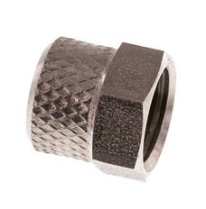 6x4 M10x1mm Union Nut RVS [2 Stuks]