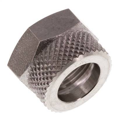 10x8 M14x1mm Union Nut RVS