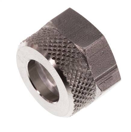 10x8 M16x1mm Union Nut RVS