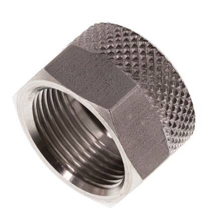 12x10 M16x1mm Union Nut RVS