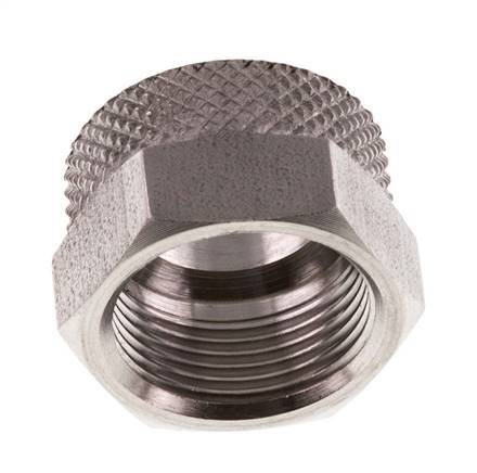 12x10 M16x1mm Union Nut RVS