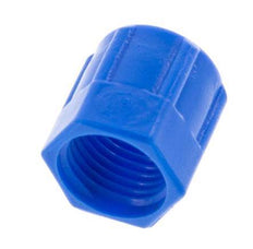 6x4 M10x1mm Union Nut PVC [50 Stuks]