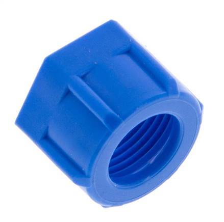 10x8 M14x1mm Union Nut PVC [20 Stuks]