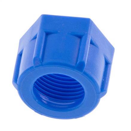 10x8 M14x1mm Union Nut PVC [20 Stuks]