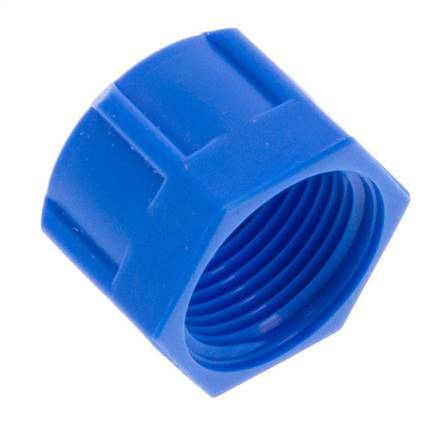 10x8 M14x1mm Union Nut PVC [20 Stuks]
