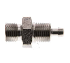 6x4 & G1/8'' RVS 1.4571 Rechte Opsteekkoppeling Buitendraad