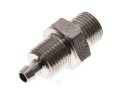 6x4 & G1/8'' RVS 1.4571 Rechte Opsteekkoppeling Buitendraad
