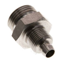 8x6 & G3/8'' RVS 1.4571 Rechte Opsteekkoppeling Buitendraad