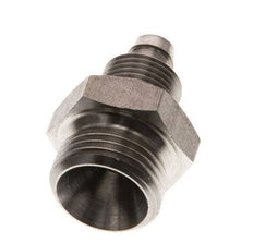 8x6 & G3/8'' RVS 1.4571 Rechte Opsteekkoppeling Buitendraad