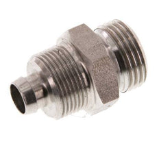 10x8 & G3/8'' RVS 1.4571 Rechte Opsteekkoppeling Buitendraad