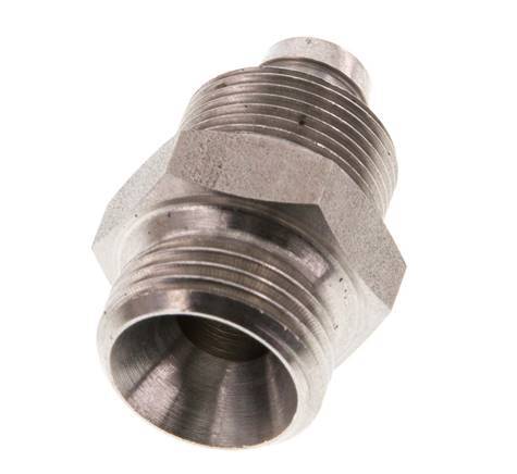 10x8 & G3/8'' RVS 1.4571 Rechte Opsteekkoppeling Buitendraad