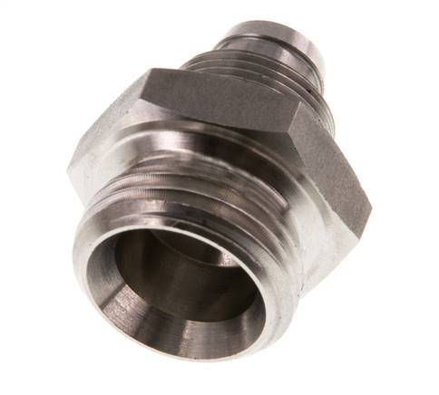 12x10 & G1/2'' RVS 1.4571 Rechte Opsteekkoppeling Buitendraad