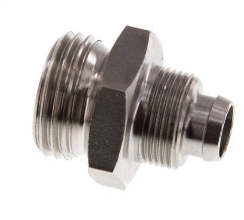 12x10 & G1/2'' RVS 1.4571 Rechte Opsteekkoppeling Buitendraad