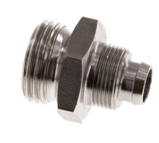 12x10 & G1/2'' RVS 1.4571 Rechte Opsteekkoppeling Buitendraad