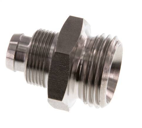 12x10 & G1/2'' RVS 1.4571 Rechte Opsteekkoppeling Buitendraad