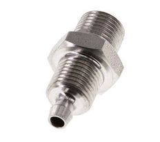 6x4 & 1/8''NPT RVS 1.4571 Rechte Opsteekkoppeling Buitendraad