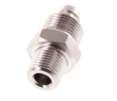 8x6 & 1/8''NPT RVS 1.4571 Rechte Opsteekkoppeling Buitendraad