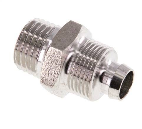 10x8 & 1/4''NPT RVS 1.4571 Rechte Opsteekkoppeling Buitendraad