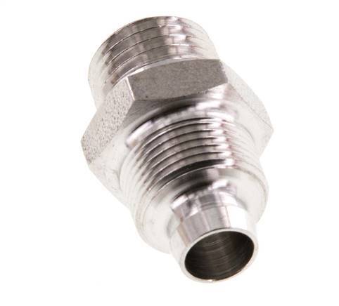 10x8 & 1/4''NPT RVS 1.4571 Rechte Opsteekkoppeling Buitendraad
