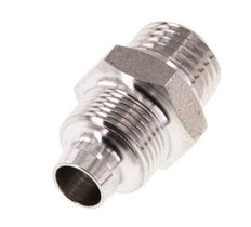 10x8 & 1/4''NPT RVS 1.4571 Rechte Opsteekkoppeling Buitendraad