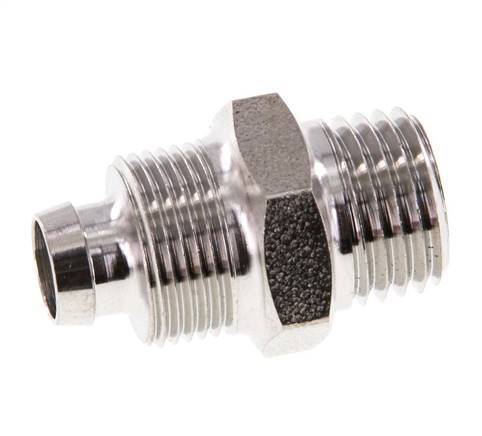 10x8 & 1/4''NPT RVS 1.4571 Rechte Opsteekkoppeling Buitendraad