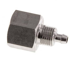 6x4 & G1/4'' RVS 1.4571 Rechte Opsteekkoppeling Binnendraad
