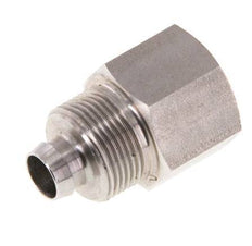 10x8 & G3/8'' RVS 1.4571 Rechte Opsteekkoppeling Binnendraad