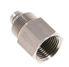 10x8 & G3/8'' RVS 1.4571 Rechte Opsteekkoppeling Binnendraad