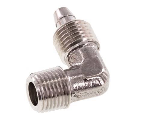 6x4 & R1/8'' RVS 1.4404 L-Opsteekkoppeling Buitendraad