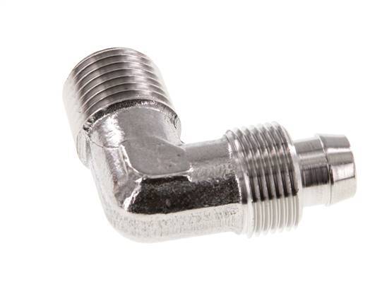 10x8 & R1/4'' RVS 1.4404 L-Opsteekkoppeling Buitendraad