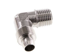 10x8 & R1/4'' RVS 1.4404 L-Opsteekkoppeling Buitendraad