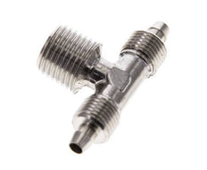 6x4 & R1/4'' RVS 1.4404 T-Opsteekkoppeling Buitendraad