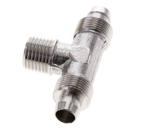 10x8 & R1/4'' RVS 1.4404 T-Opsteekkoppeling Buitendraad