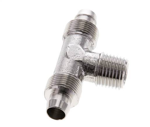 10x8 & R1/4'' RVS 1.4404 T-Opsteekkoppeling Buitendraad