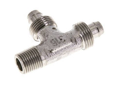 8x6 & R1/8'' RVS 1.4305 T-Opsteekkoppeling Buitendraad