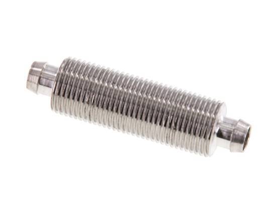 8x6 RVS 1.4571 Rechte Opsteekkoppeling Schotdoorvoer