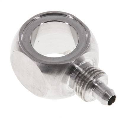6x4 & G1/4'' RVS 1.4571 Banjo Opsteekoppeling